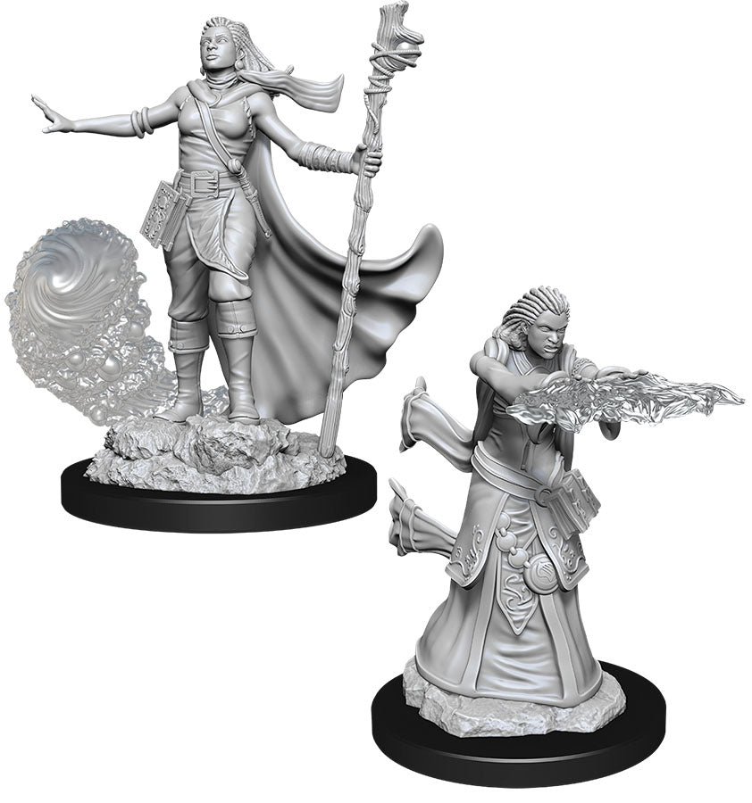 Dungeons & Dragons: Nolzur's Marvelous Unpainted Miniatures - W11 Female Human Wizard