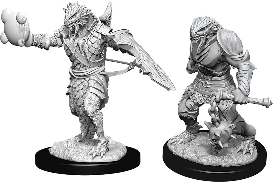 Dungeons & Dragons: Nolzur's Marvelous Unpainted Miniatures - W11 Male Dragonborn Paladin