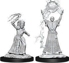Nolzur's: Drow Mage & Drow Priestess
