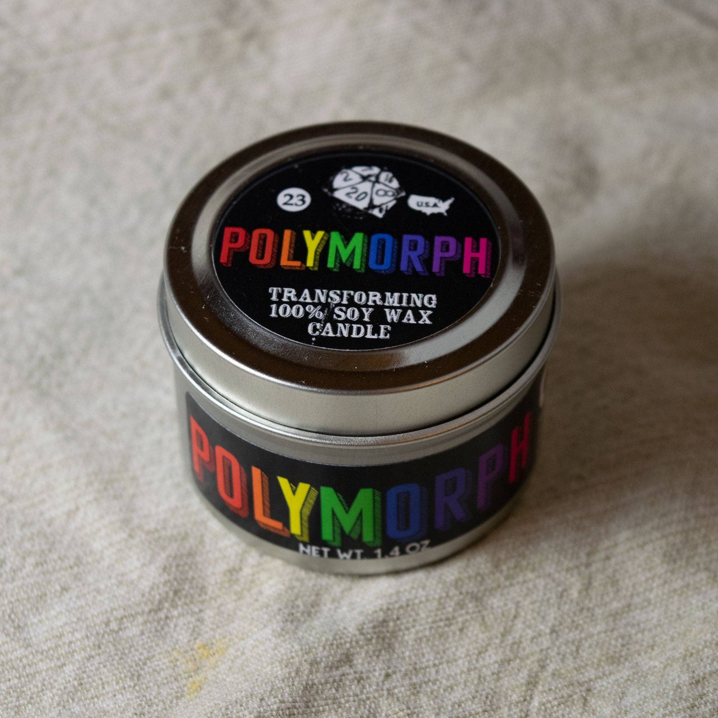 Polymorph Gaming Candle