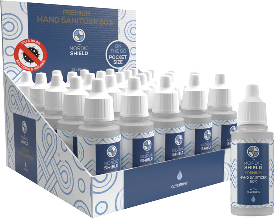 The Nordic Shield Hand Sanitizer Display (25)