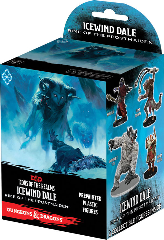 Dungeons & Dragons Fantasy Miniatures: Icons of the Realms Set 17 Icewind Dale: Rime of the Frostmaiden Booster Brick (8)