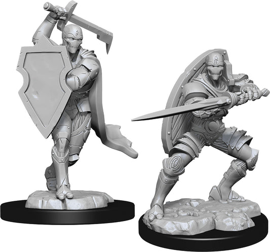 Dungeons & Dragons: Nolzur's Marvelous Unpainted Miniatures - W13 Warforged Fighter Male