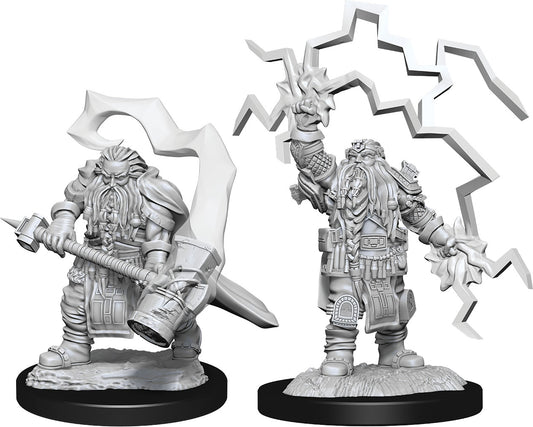 Dungeons & Dragons: Nolzur's Marvelous Unpainted Miniatures - W14 Dwarf Cleric Male