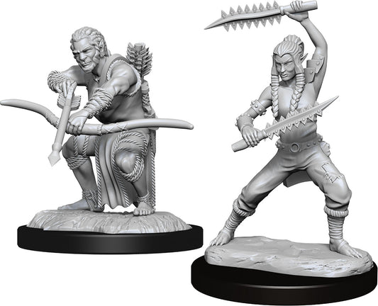 Dungeons & Dragons: Nolzur's Marvelous Unpainted Miniatures - W14 Shifter Wildhunt Ranger Male