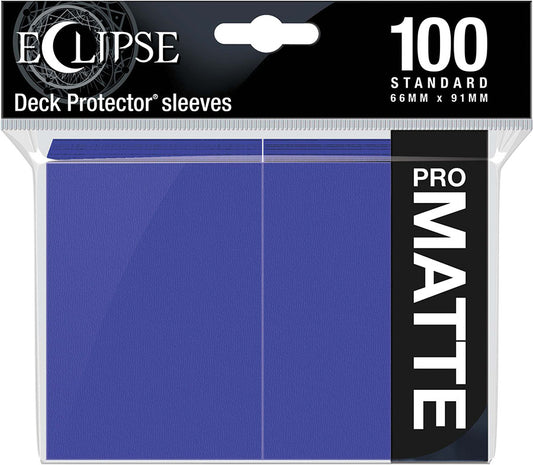 Eclipse Matte Standard Sleeves: Royal Purple (100)