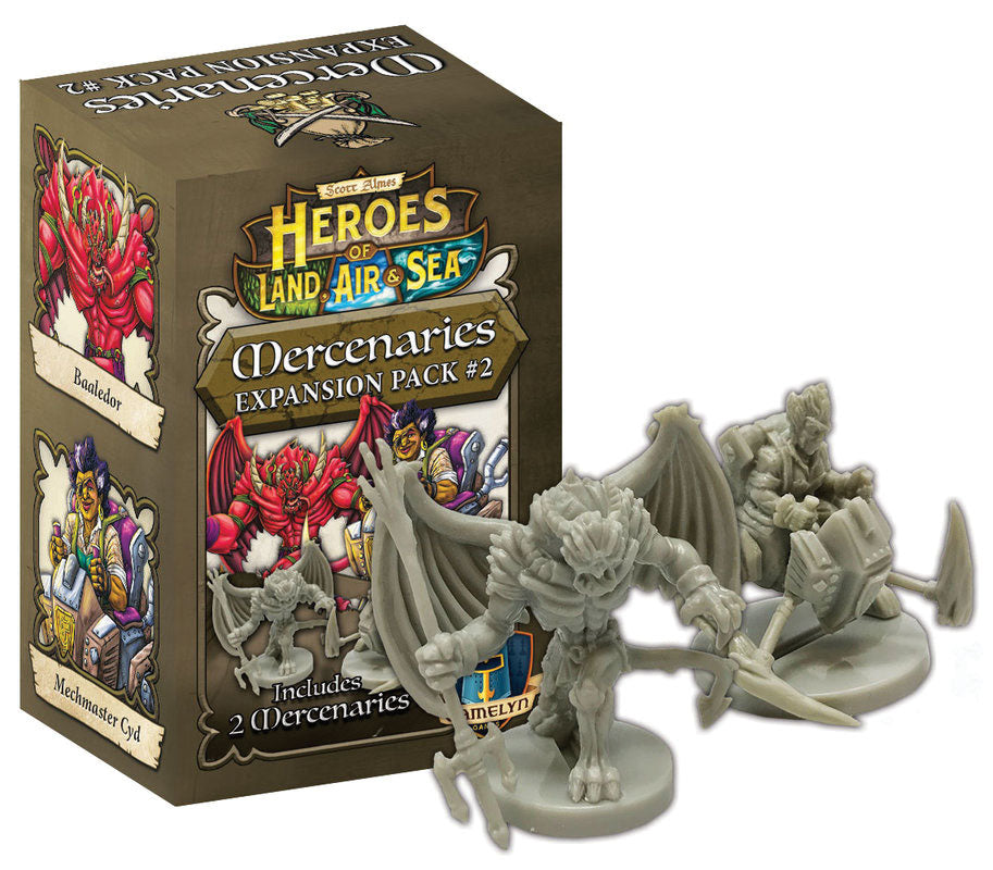 Heroes of Land Air & Sea: Mercanary Pack 2