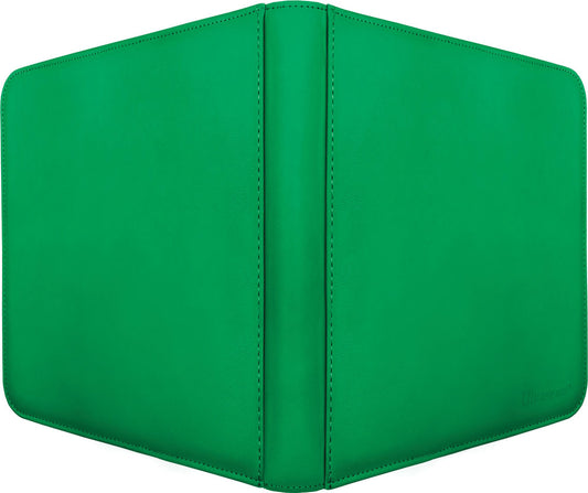 Vivid 12-Pocket Zippered PRO-Binder - Green