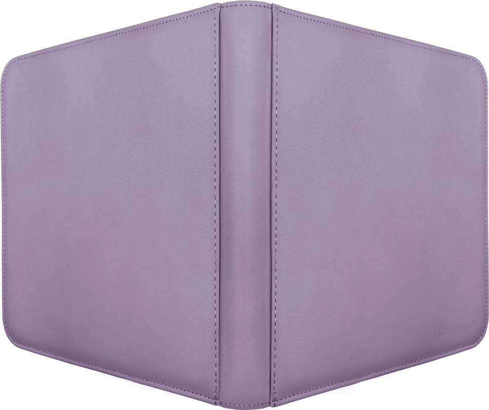 Vivid 12-Pocket Zippered PRO-Binder - Purple