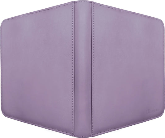 Vivid 12-Pocket Zippered PRO-Binder - Purple