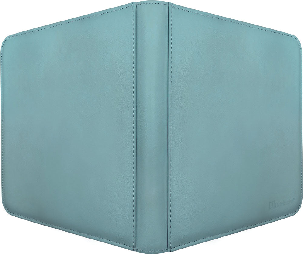 Vivid 12-Pocket Zippered PRO-Binder - Light Blue