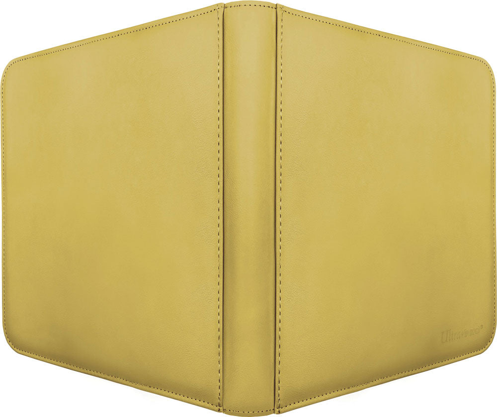 Vivid 12-Pocket Zippered PRO-Binder - Yellow