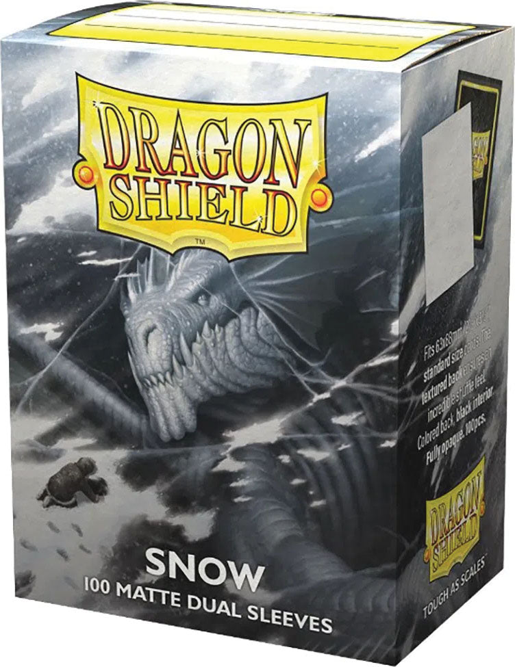 Dragon Shield: Snow Dual Matte (100)