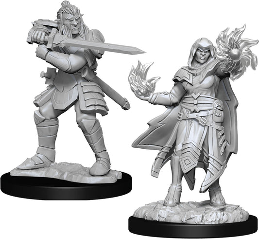 Nolzur's: Hobgoblin Fighter Male & Hobgoblin Wizard (Female)