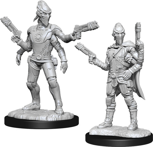 Starfinder Deep Cuts Unpainted Miniatures: W15 Kasatha Operative