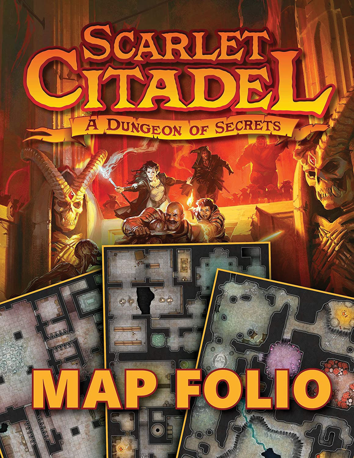 Scarlet Citadel: Map Folio (5E)