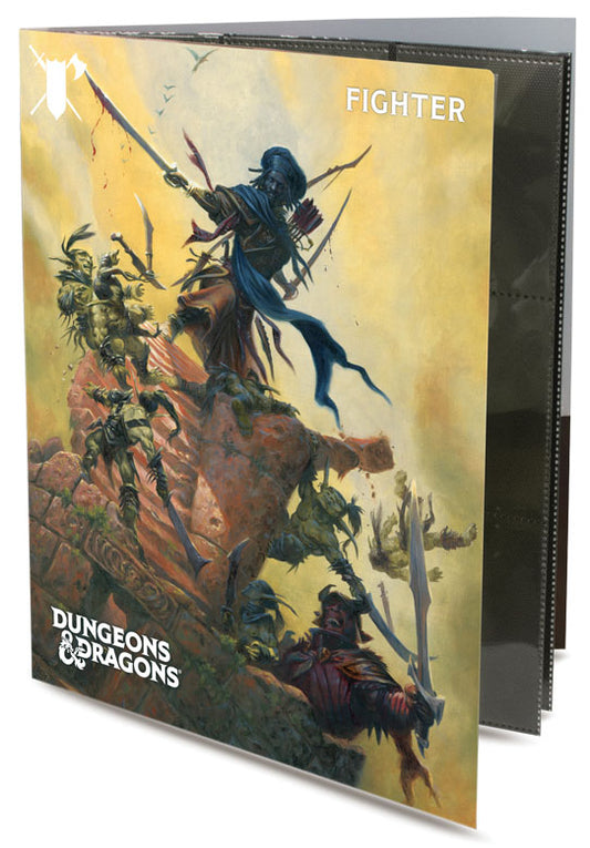 Dungeons and Dragons RPG: Fighter - Class Folio with Stickers