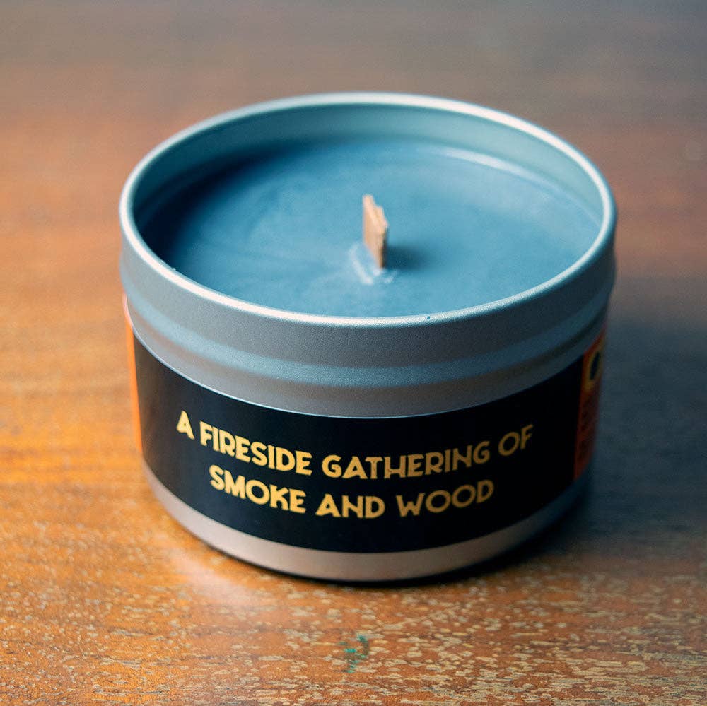 Crackling Campfire Gaming Candle