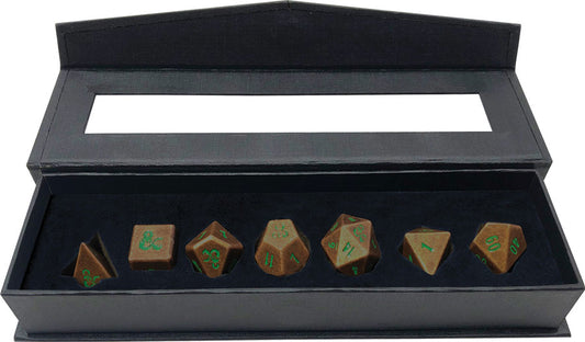 Dungeons & Dragons RPG: Heavy Metal Copper and Green RPG Dice Set