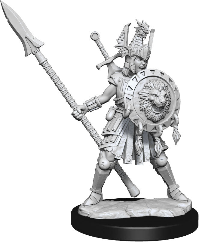 Dungeons & Dragons Frameworks: W01 Human Fighter Female