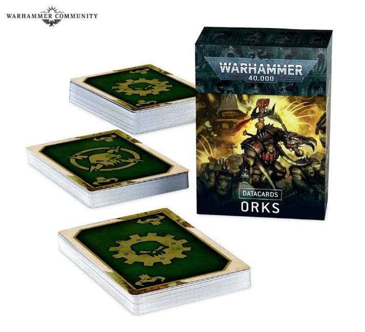 Warhammer 40k: Orks Datacards