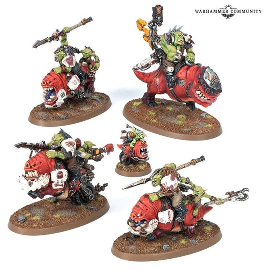 Warhammer 40k: Orks - Squighog Boyz