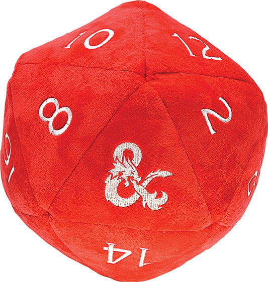 Dungeons & Dragons RPG: Red and White D20 Jumbo Plush