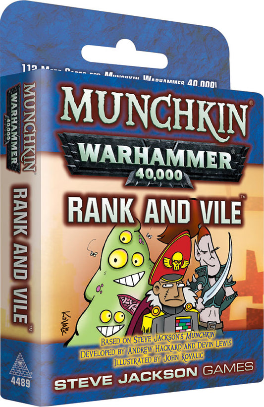 Munchkin Warhammer 40K - Rank and Vile