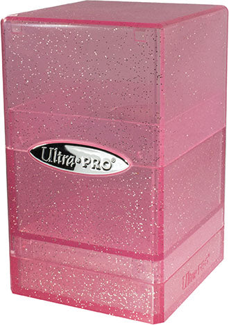 Satin Tower: Glitter Pink