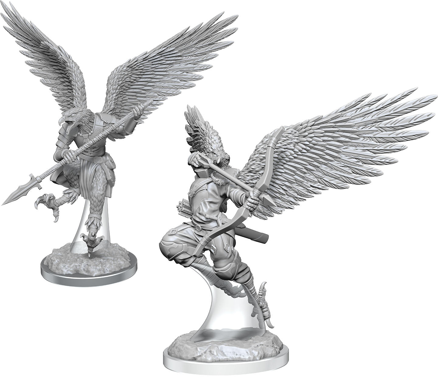 Dungeons & Dragons: Nolzur's Marvelous Unpainted Miniatures - W17 Aarakocra Fighters