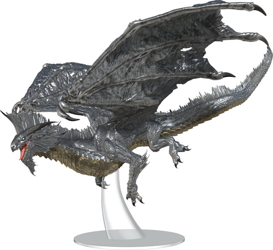 Dungeons & Dragons: Nolzur's Marvelous Unpainted Miniatures - Adult Silver Dragon