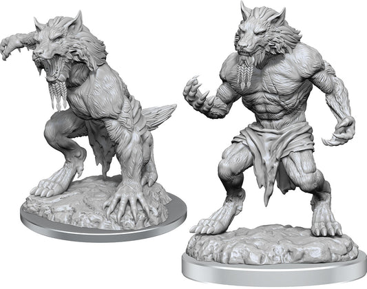 Critical Role Unpainted Miniatures: W03 Fey Werewolves