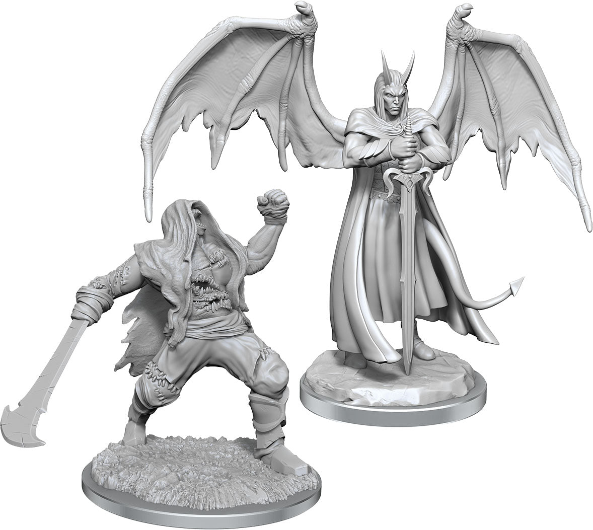 Critical Role Unpainted Miniatures: W03 The Laughing Hand & Fiendish Wanderer