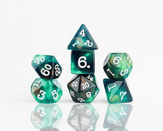 RPG Dice Set (7): Seamoss