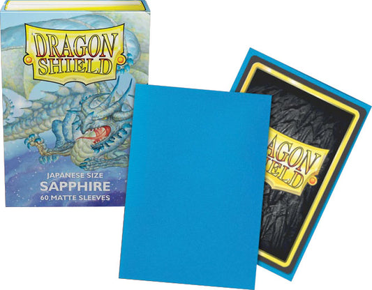 Dragon Shield: Sapphire Matte Japanese (60)