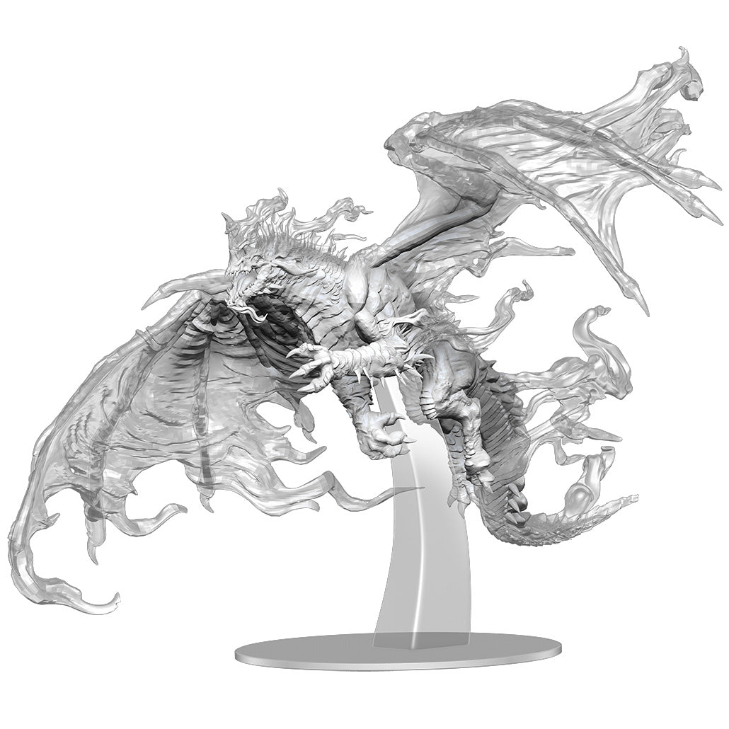 Dungeons & Dragons: Nolzur's Marvelous Unpainted Miniatures - Adult Blue Shadow Dragon