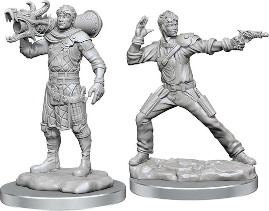 Dungeons & Dragons: Nolzur's Marvelous Unpainted Miniatures - W19 Human Artificer & Human Apprentice