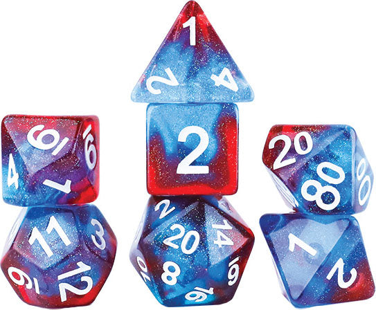 RPG Dice Set (7): Celestial - Starry Skies