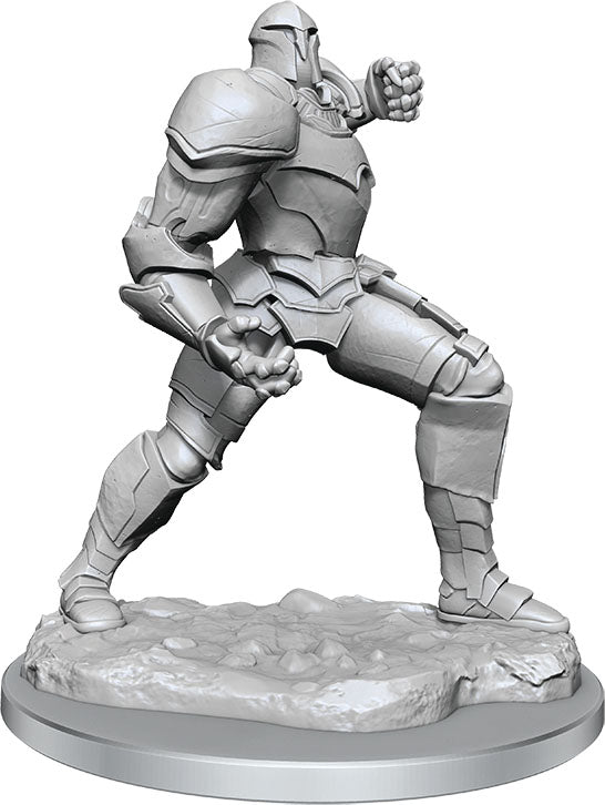 Critical Role Unpainted Miniatures: W04 Platinum Golem