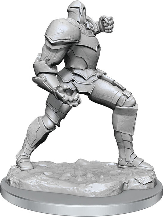 Critical Role Unpainted Miniatures: W04 Platinum Golem