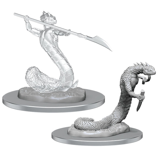 Critical Role Unpainted Miniatures: W04 Serpentfolk & Serpentfolk Ghost