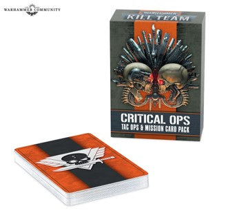 Warhammer 40K: Kill Team - Critical Ops Tac Ops & Mission Cards