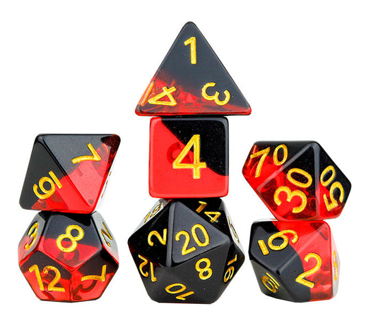 RPG Dice Set (7): Brimstone