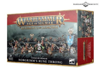 Warhammer Age of Sigmar: Cities of Sigmar - Norgrimm's Rune Throng