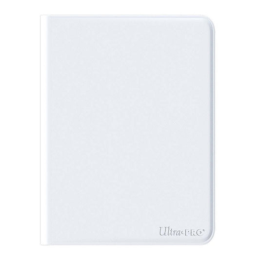 Vivid 12-Pocket Zippered PRO-Binder: White