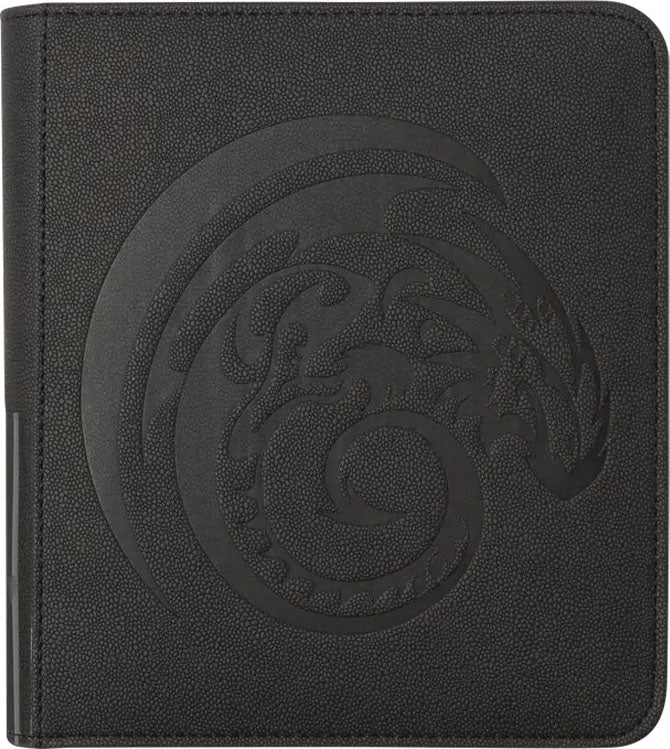 Dragonshield: Card Codex Zipster Binder Small - Iron Grey