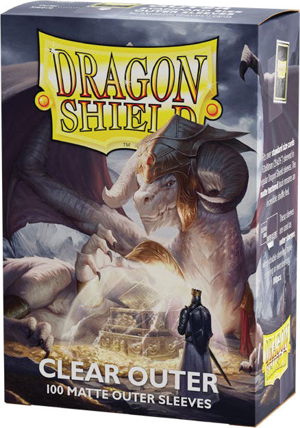 Dragon Shield: Clear Matte Outer Sleeves (100)