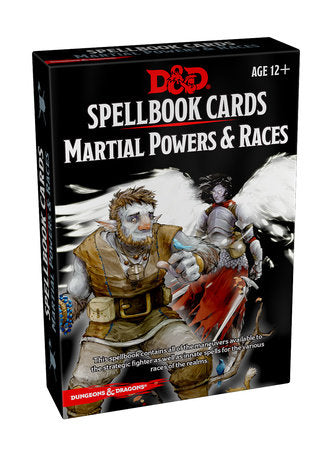 Dungeons & Dragons: Spellbook Cards - Martial Powers & Races