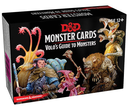 Dungeons & Dragons: Spellbook Cards - Volo's Guide To Monsters