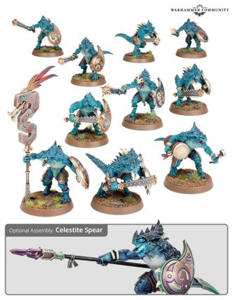 Warhammer Age of Sigmar: Seraphon - Saurus Warriors